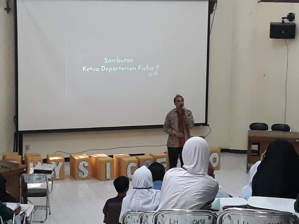 Sambutan Ketua Departemen, Bapak Akhirudin